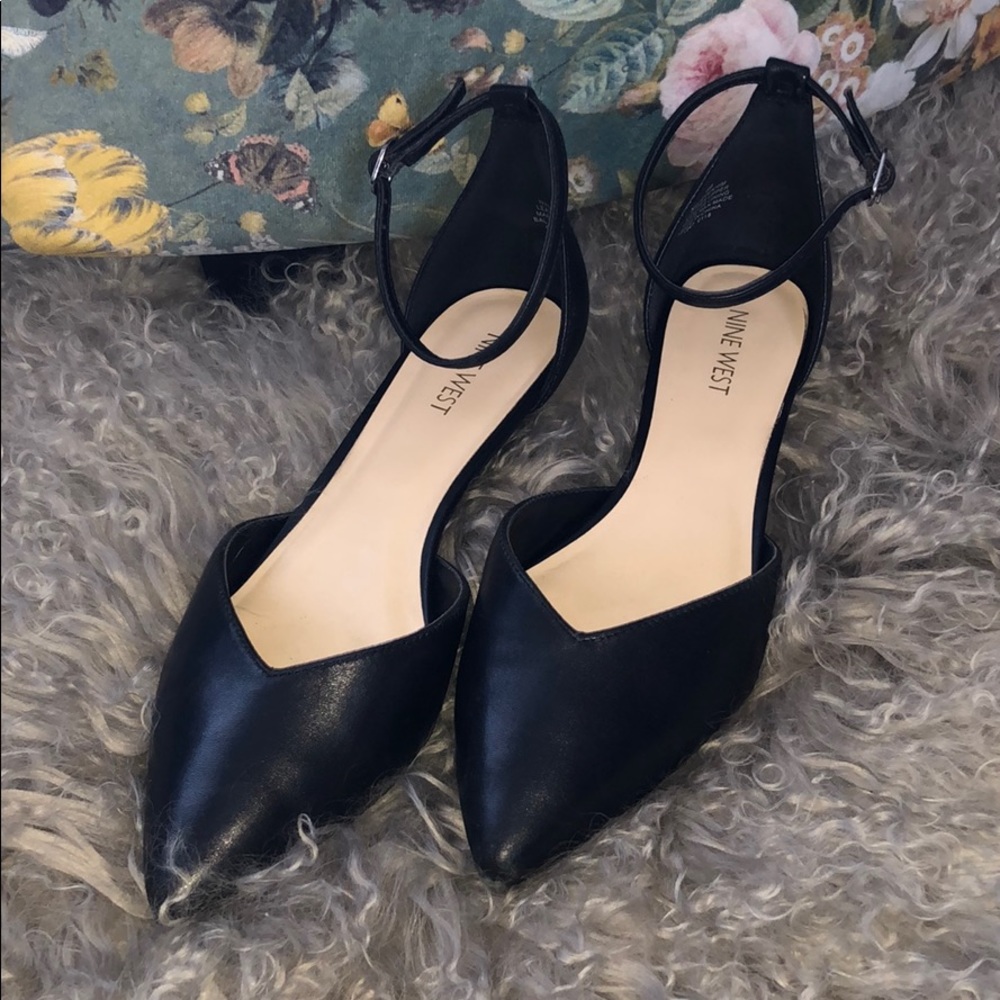 Nine West Black Wedge